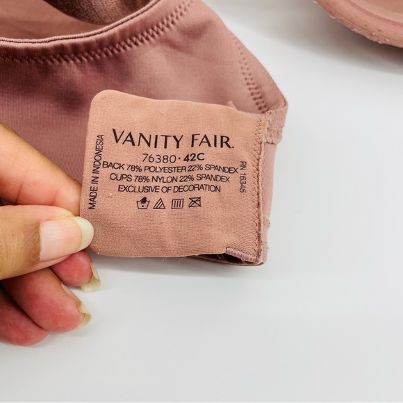 The Vanity Fair Beauty Back®‎ full figure underwire bra 76380 42C - Picture 2 of 8